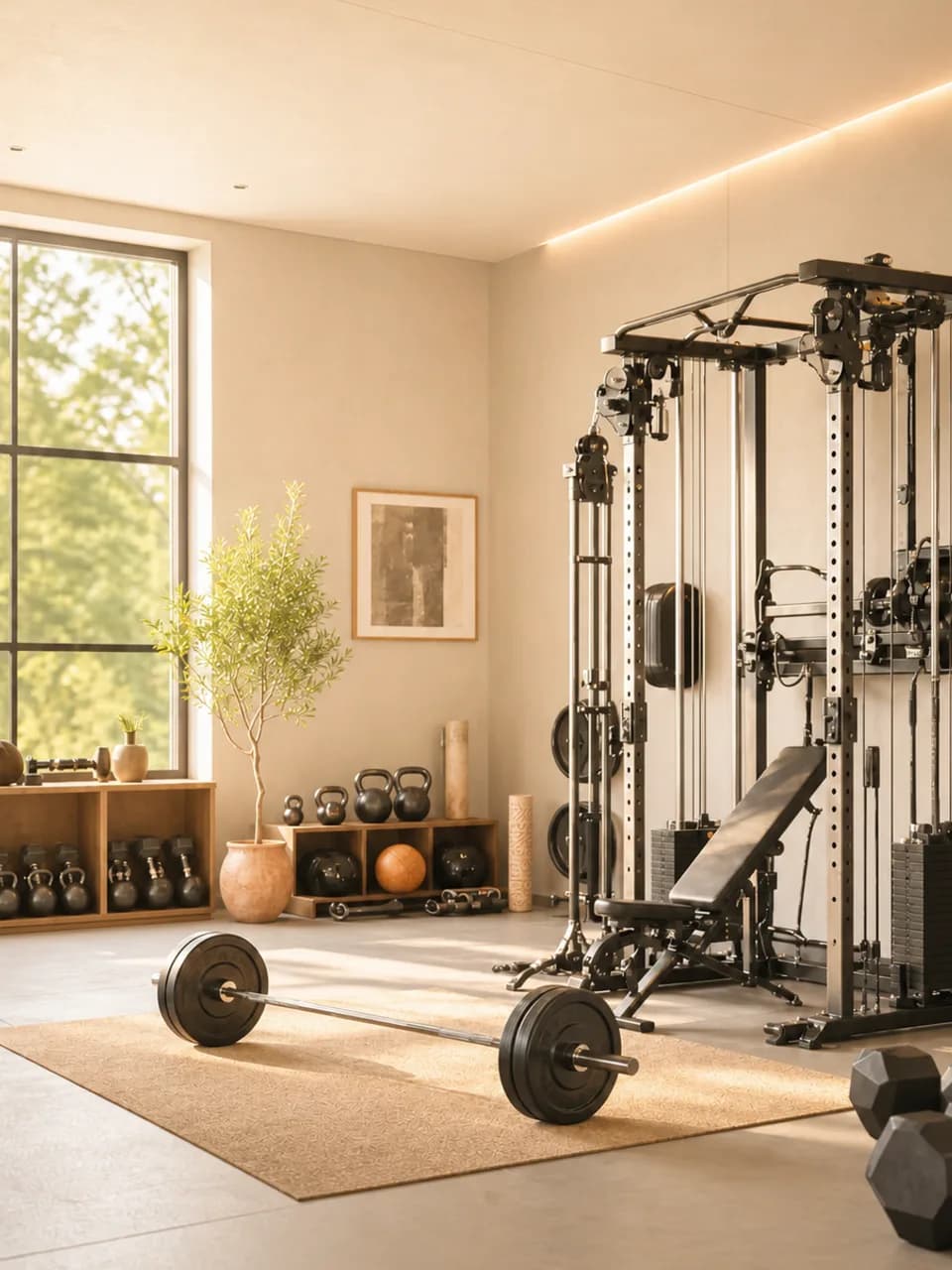 Indoor-Training in privater Umgebung